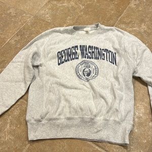 GWU sweatshirt